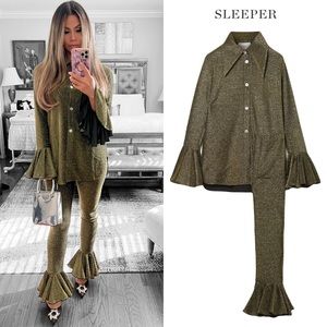 SLEEPER SATURN PYJAMA SET WITH LEGGINGS